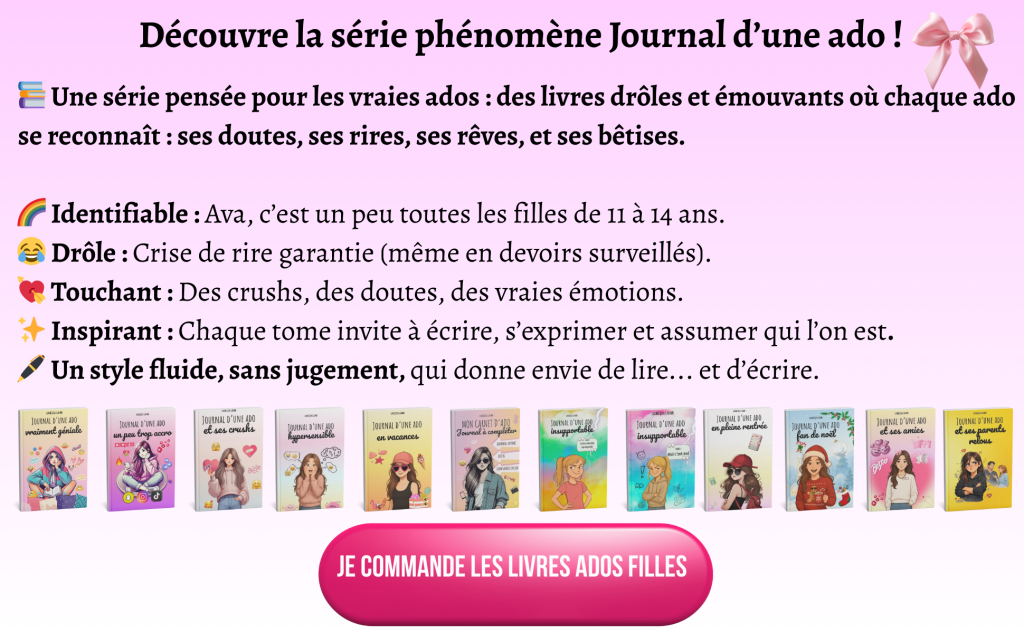 Série Journal d'une ado