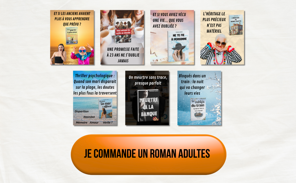 Romans Adultes Vanessa Lahmi